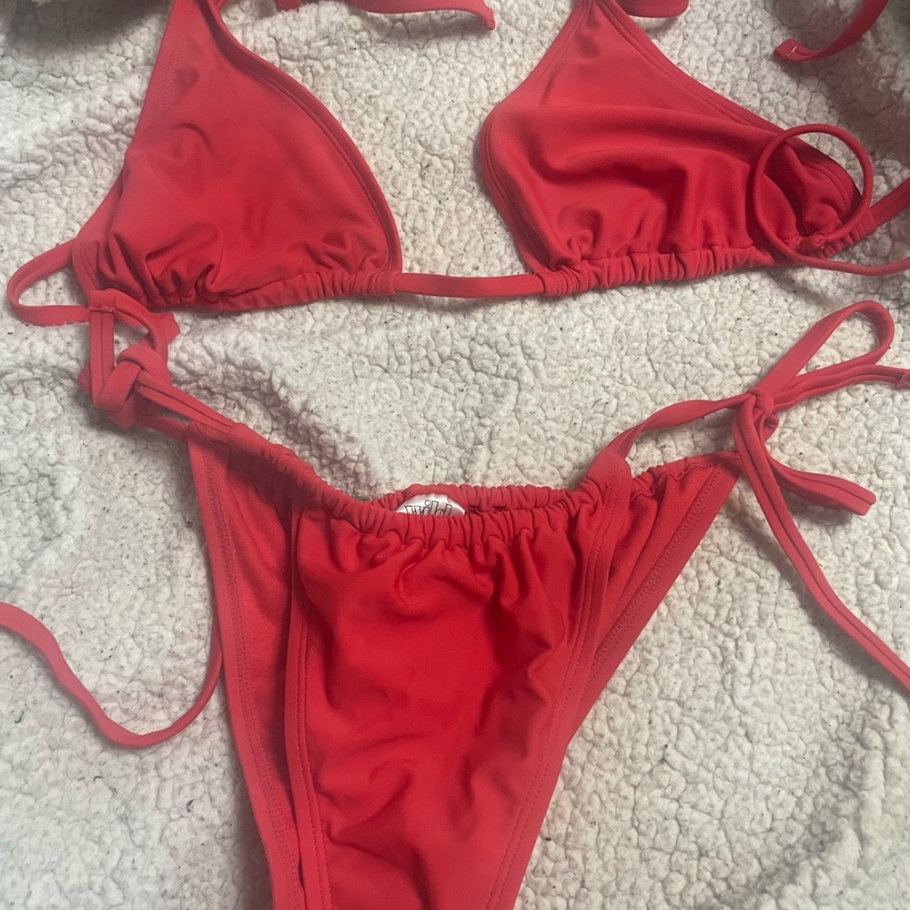 Red Bikini Set